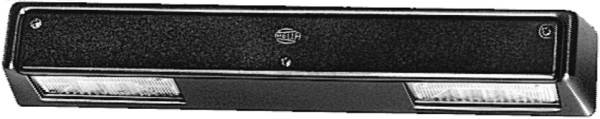 HELLA 2KA 004 525-001 Kennzeichenleuchte - Anbau - Kabel: 175/205mm - Stecker: Flachstecker - links/