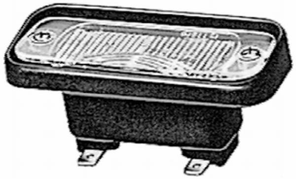 HELLA 2KA 005 049-007 Kennzeichenleuchte - 12V - Einbau - links/rechts - Menge: 120
