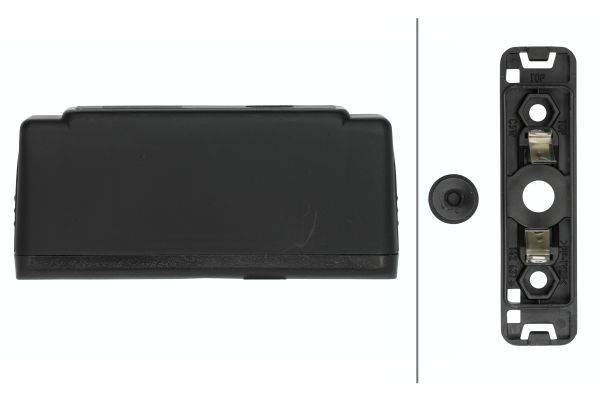 HELLA 2KA 006 896-001 Kennzeichenleuchte - Anbau - links/rechts