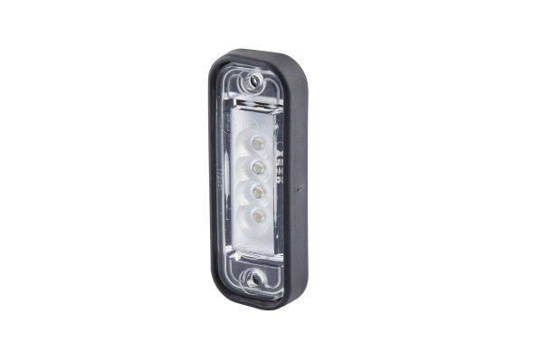 HELLA 2KA 010 278-011 Kennzeichenleuchte - LED - 24V - Einbau - LED-Lichtfarbe: weiß - Stecker: Flac