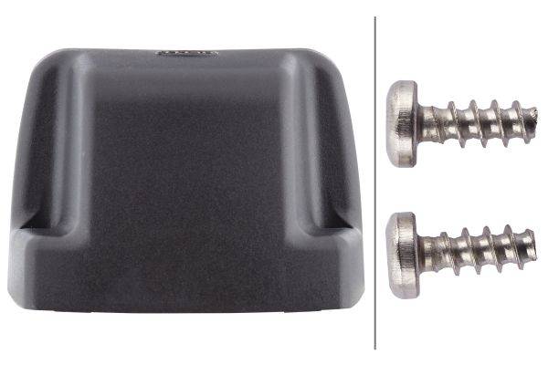 HELLA 2KA 010 278-021 Kennzeichenleuchte - LED - 24V - Anbau/geschraubt - Lichtscheibenfarbe: glaskl