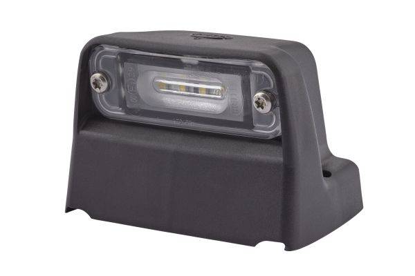 HELLA 2KA 010 278-121 Kennzeichenleuchte - LED - 24V - Anbau/geschraubt - Lichtscheibenfarbe: glaskl