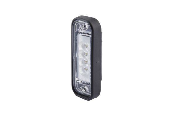 HELLA 2KA 010 278-311 Kennzeichenleuchte - LED - 12V - Einbau - LED-Lichtfarbe: weiß - Stecker: Flac