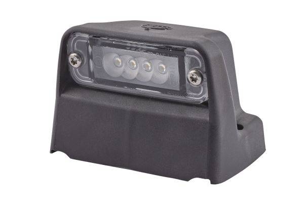 HELLA 2KA 010 278-321 Kennzeichenleuchte - LED - 12V - Anbau/geschraubt - Lichtscheibenfarbe: glaskl