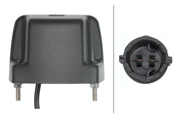 HELLA 2KA 012 271-077 Kennzeichenleuchte - 12/24V - Anbau - Kabel: 1300mm - 2-polig - Menge: 36