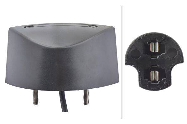 HELLA 2KA 340 828-001 Kennzeichenleuchte - 24V - Anbau - Kabel: 500mm