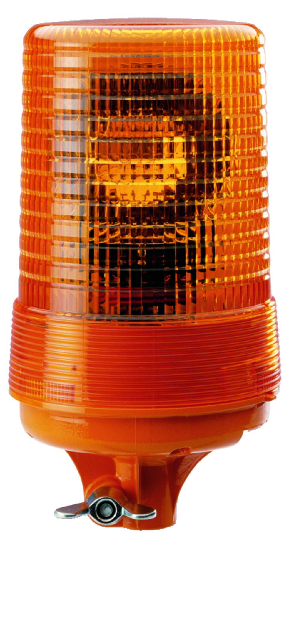 HELLA 2RL 004 957-101 Halogen-Rundumkennleuchte - KL 700 - 12V - gelb - rund - Rohrstutzen - gelb