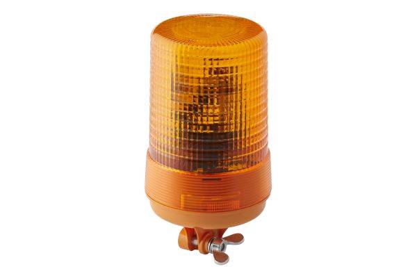 HELLA 2RL 004 957-111 Halogen-Rundumkennleuchte - KL 700 - 24V - gelb - rund - Rohrstutzen - gelb