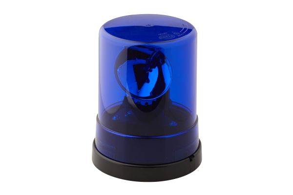 HELLA 2RL 004 958-001 Halogen-Rundumkennleuchte - KL 700 - 12V - rund - Anbau - blau