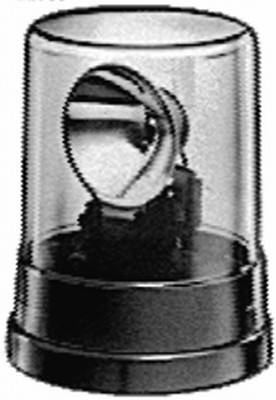 HELLA 2RL 004 958-011 Halogen-Rundumkennleuchte - KL 700 - 24V - rund - Anbau - blau - Aufbau