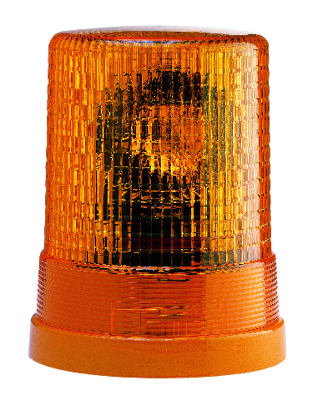 HELLA 2RL 004 958-111 Halogen-Rundumkennleuchte - KL 700 - 24V - gelb - rund - Anbau/geschraubt - ge