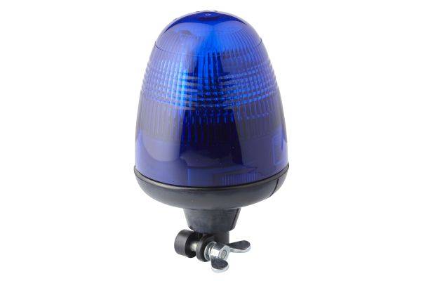 HELLA 2RL 006 846-111 Halogen-Rundumkennleuchte - KL Rotaflex - 24V - Rohrstutzen - blau