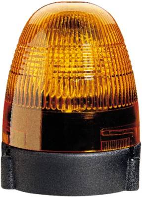 HELLA 2RL 007 337-011 Halogen-Rundumkennleuchte - KL Rotafix - 24V - gelb - Anbau/geschraubt - gelb