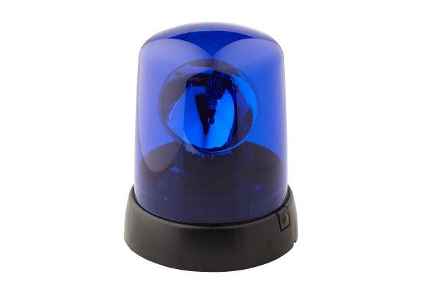 HELLA 2RL 008 061-011 Halogen-Rundumkennleuchte - KL 7000 - 24V - geschraubt - blau