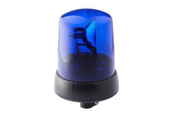 HELLA 2RL 008 063-001 Halogen-Rundumkennleuchte - KL 7000 - 12V - Rohrstutzen - blau