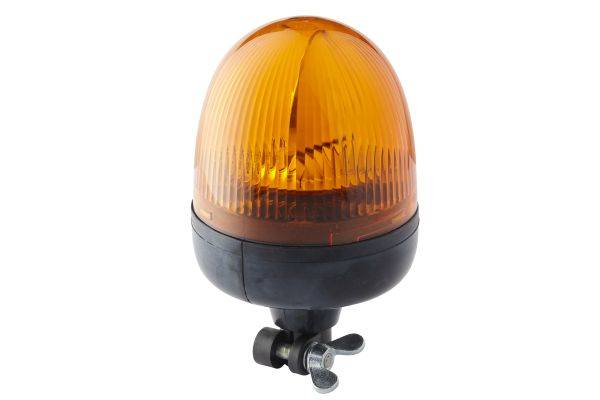 HELLA 2RL 009 506-011 Halogen-Rundumkennleuchte - Rota Compact - 24V - gelb - Rohrstutzen, flexibel