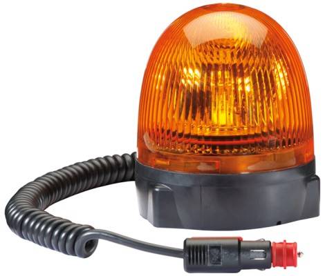 HELLA 2RL 009 506-311 Halogen-Rundumkennleuchte - Rota Compact - 24V - gelb - Magnetbefestigung - ge