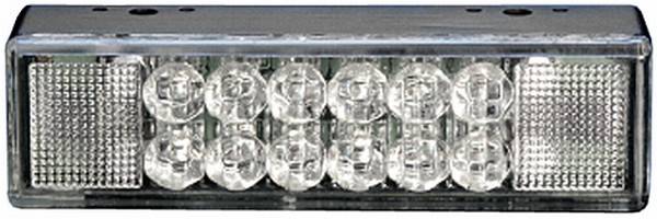 HELLA 2XD 009 048-201 LED-Blitz-Kennleuchte - WL-LED - 24V - blau - hinten