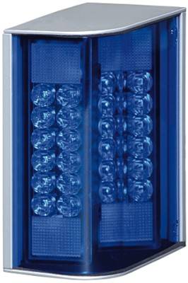 HELLA 2XD 009 475-031 Warnleuchte - C-LED - 12V - Einbau - blau - hinten