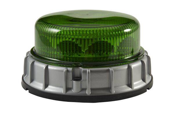 HELLA 2XD 011 557-131 LED-Rundumkennleuchte - K-LED 2.0 - 12/24V - grün - Anbau - grün