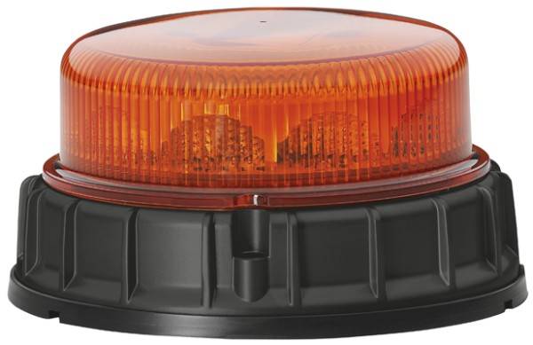 HELLA 2XD 011 557-841 LED-Rundumkennleuchte - K-LED 2.0 - 12/24V - gelb - geschraubt - gelb - Kabel: