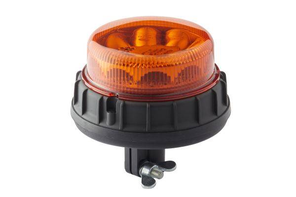 HELLA 2XD 011 557-811 LED-Rundumkennleuchte - K-LED 2.0 - 12/24V - gelb - Rohrstutzen - gelb