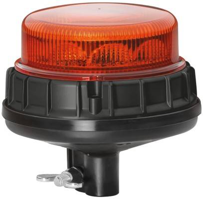 HELLA 2XD 011 557-811 LED-Rundumkennleuchte - K-LED 2.0 - 12/24V - gelb - Rohrstutzen - gelb