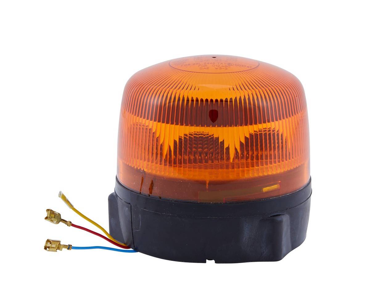HELLA 2XD 012 878-001 LED-Blitz-Kennleuchte - RotaLED - 12/24V - gelb - geschraubt - gelb - Kabel: 1