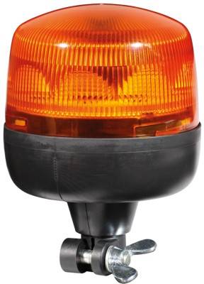 HELLA 2XD 012 878-011 LED-Blitz-Kennleuchte - RotaLED - 12/24V - gelb - Rohrstutzen, flexibel - gelb