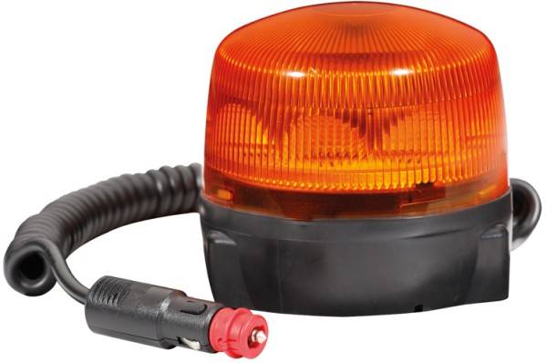HELLA 2XD 012 878-021 LED-Blitz-Kennleuchte - RotaLED - 12/24V - gelb - Magnetbefestigung - gelb - K