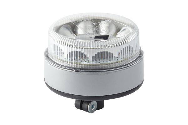 HELLA 2XD 012 980-011 LED-Blitz-Kennleuchte - K-LED Blizzard - 12/24V - gelb - Rohrstutzen, flexibel