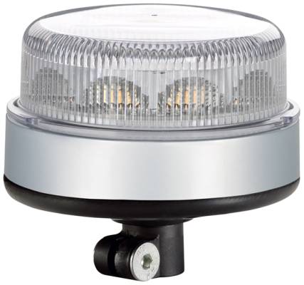 HELLA 2XD 012 980-011 LED-Blitz-Kennleuchte - K-LED Blizzard - 12/24V - gelb - Rohrstutzen, flexibel