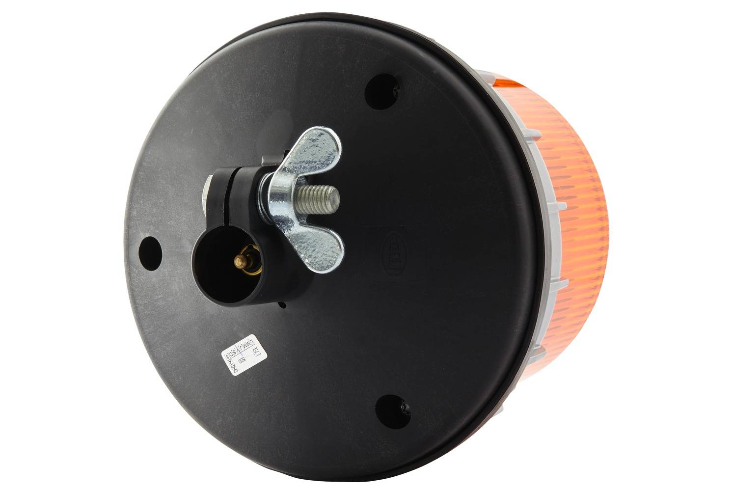 HELLA 2XD 012 984-401 LED-Rundumkennleuchte - K-LED 1.2 - 12/24V - gelb - Rohrstutzen, flexibel - ge