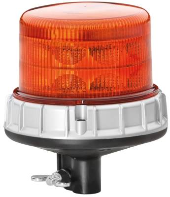 HELLA 2RL 012 983-401 LED-Rundumkennleuchte - K-LED 1.2 - 12/24V - gelb - Rohrstutzen, flexibel - ge