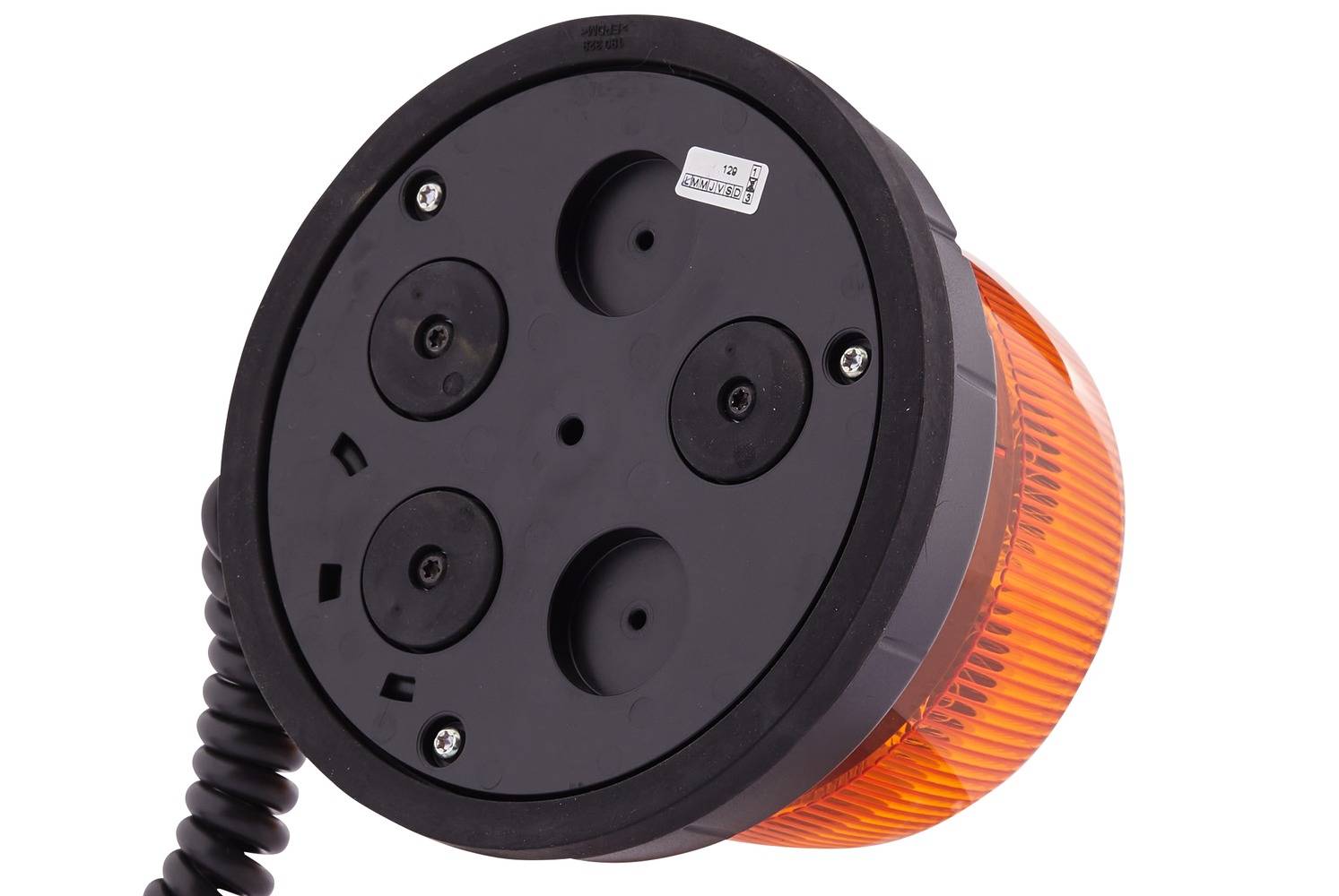 HELLA 2XD 013 979-021 LED-Rundumkennleuchte - RotaLED Compact - 12/24V - gelb - Magnetbefestigung -