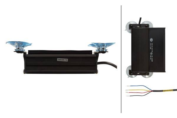 HELLA 2XD 014 053-011 Blitz-Kennleuchte - FWL-LED - 12V - blau