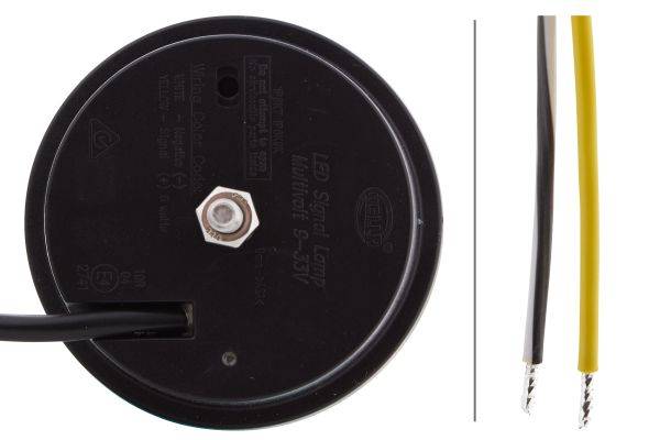 HELLA 2XD 959 010-721 LED-Warnleuchte - Multi F 83mm - 12/24V - rund - Einbau