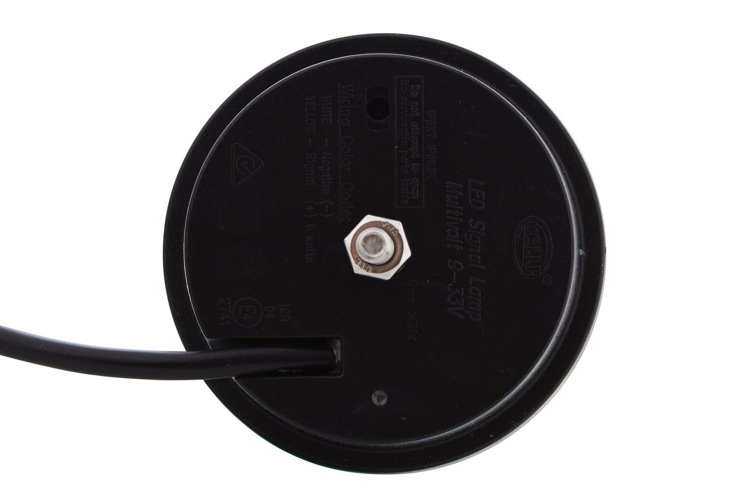 HELLA 2XD 959 010-721 LED-Warnleuchte - Multi F 83mm - 12/24V - rund - Einbau