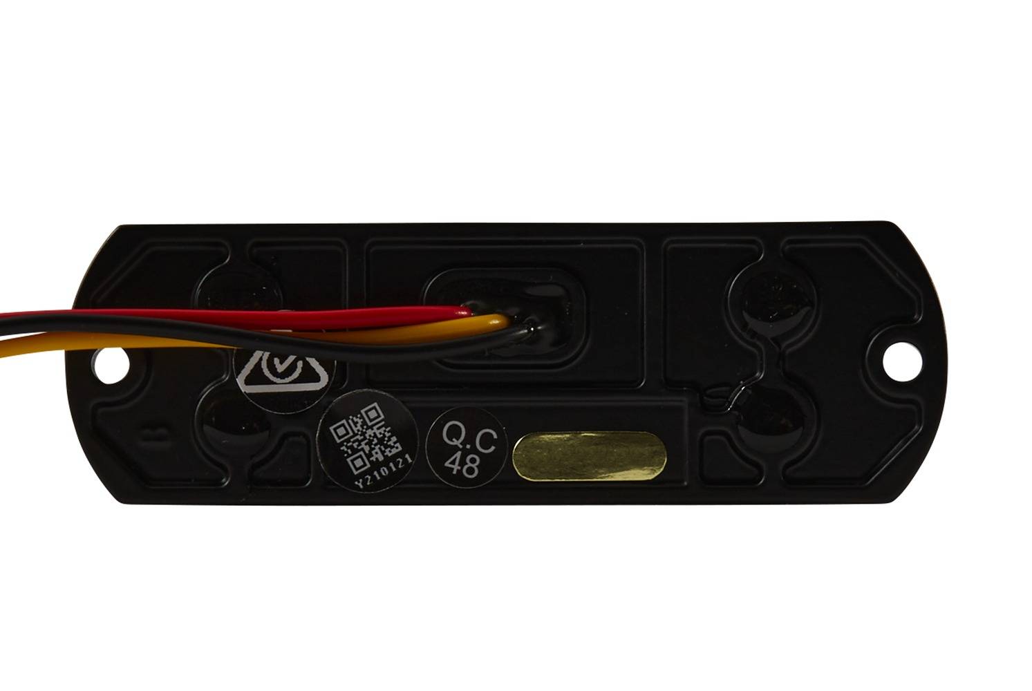 HELLA 2XD 014 561-201 LED-Blitz-Kennleuchte - BST - 12/24V - gelb - Anbau/geschraubt - glasklar - ge