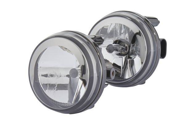 HELLA 1N0 009 295-801 FF/Halogen-Nebelscheinwerfersatz - Dynaview Evo2 - 12V - rund - Einbau - glask