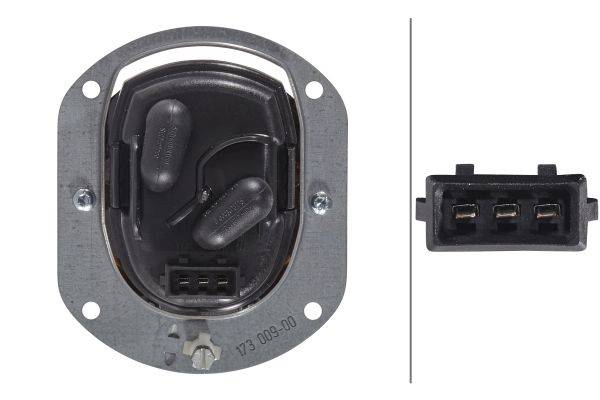 HELLA 1N0 010 294-001 FF/Halogen-Nebelscheinwerfer - 90mm Essential - 12V - rund - Einbau - glasklar