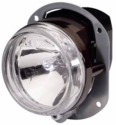 HELLA 1F0 010 293-001 FF-Fernscheinwerfer - 90mm Essential - 12V - rund - Einbau - Lichtscheibenfarb