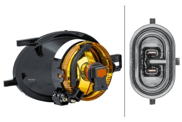 HELLA 1N0 010 304-041 FF-Nebelscheinwerfer - rechts - für u.a. Ford S-Max (Wa6)