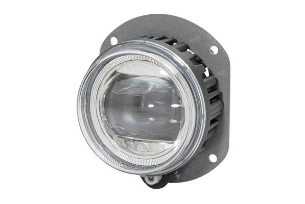 HELLA 1N0 011 988-001 Nebelscheinwerfer - 90mm Performance L4060 - 12/24V - Einbau - Lichtscheibenfa