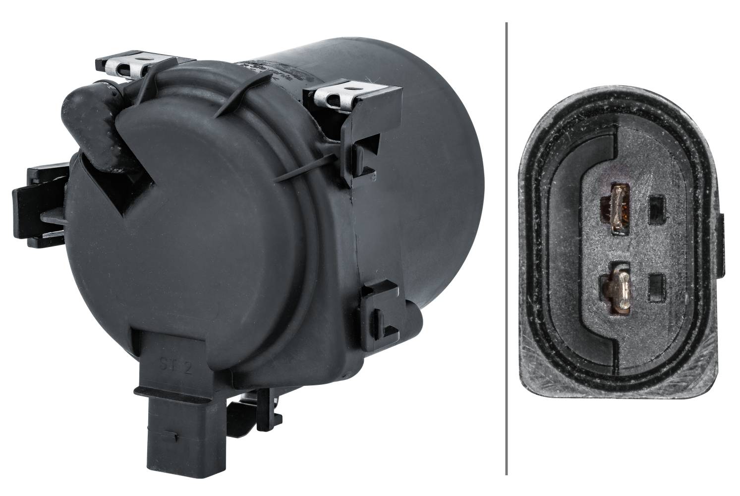 HELLA 1N0 270 204-051 Halogen-Nebelscheinwerfer - links - für u.a. VW Lupo (6X1, 6E1)