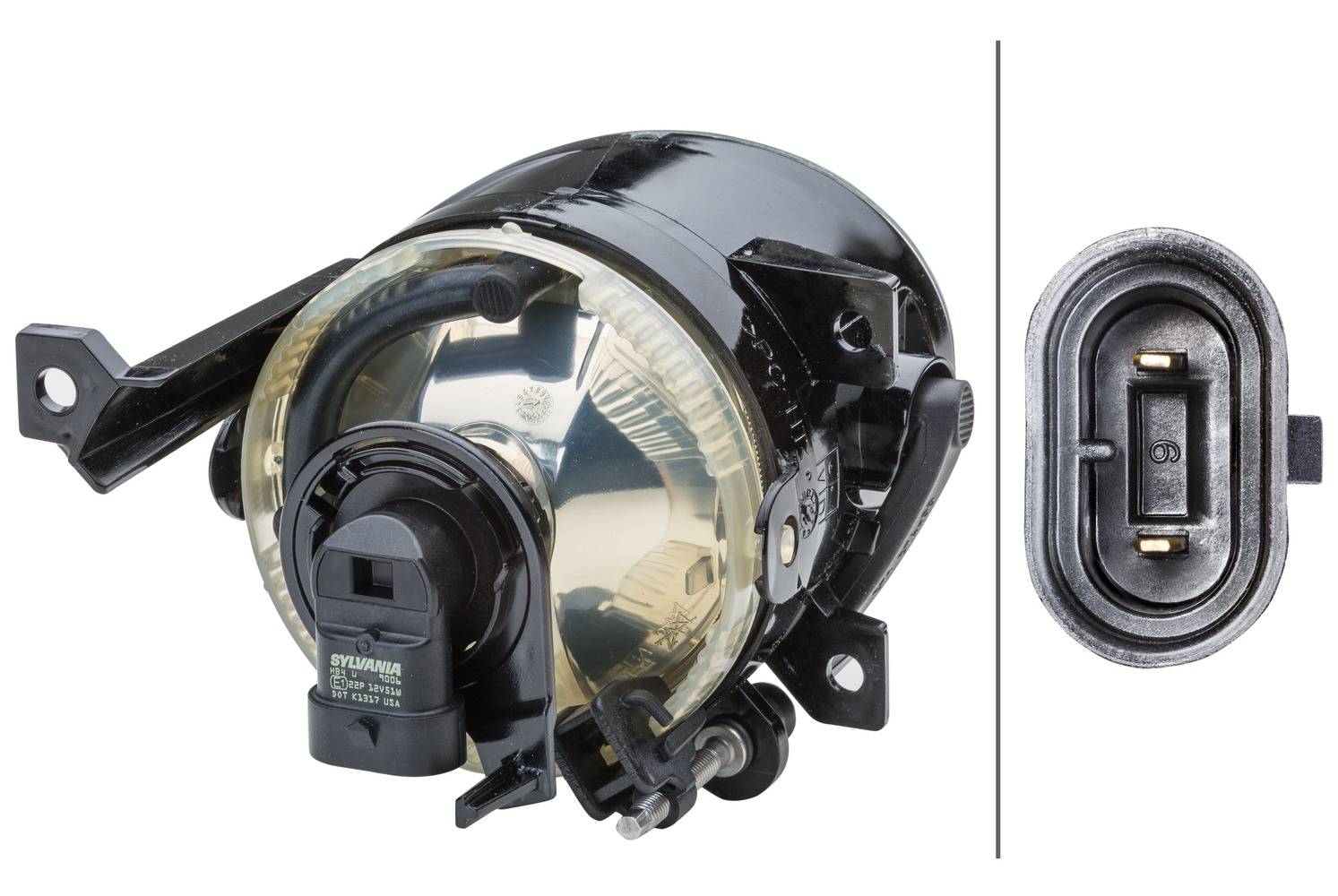 HELLA 1N0 271 289-411 FF-Nebelscheinwerfer - links - für u.a. VW Polo (6R1, 6C1)