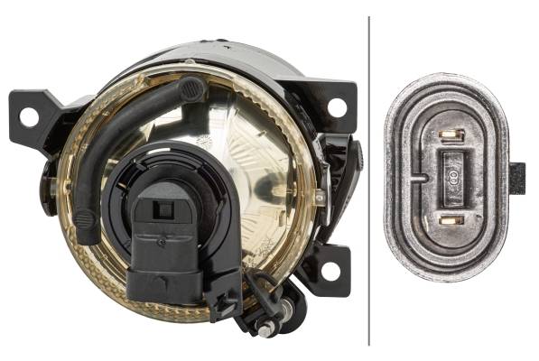 HELLA 1N0 271 295-411 FF-Nebelscheinwerfer - links - für u.a. VW Golf V (1K1)