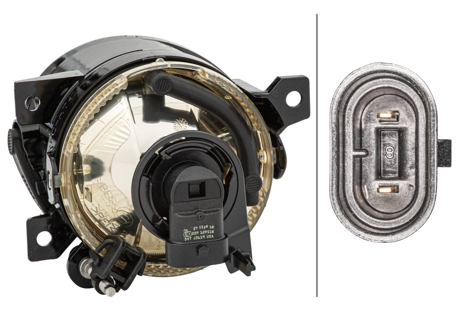 HELLA 1N0 271 295-421 FF-Nebelscheinwerfer - rechts - für u.a. VW Golf V (1K1)