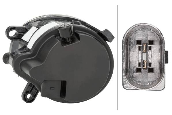HELLA 1N0 354 013-021 Halogen-Nebelscheinwerfer - rechts - für u.a. Audi A6 Avant (4F5, C6)