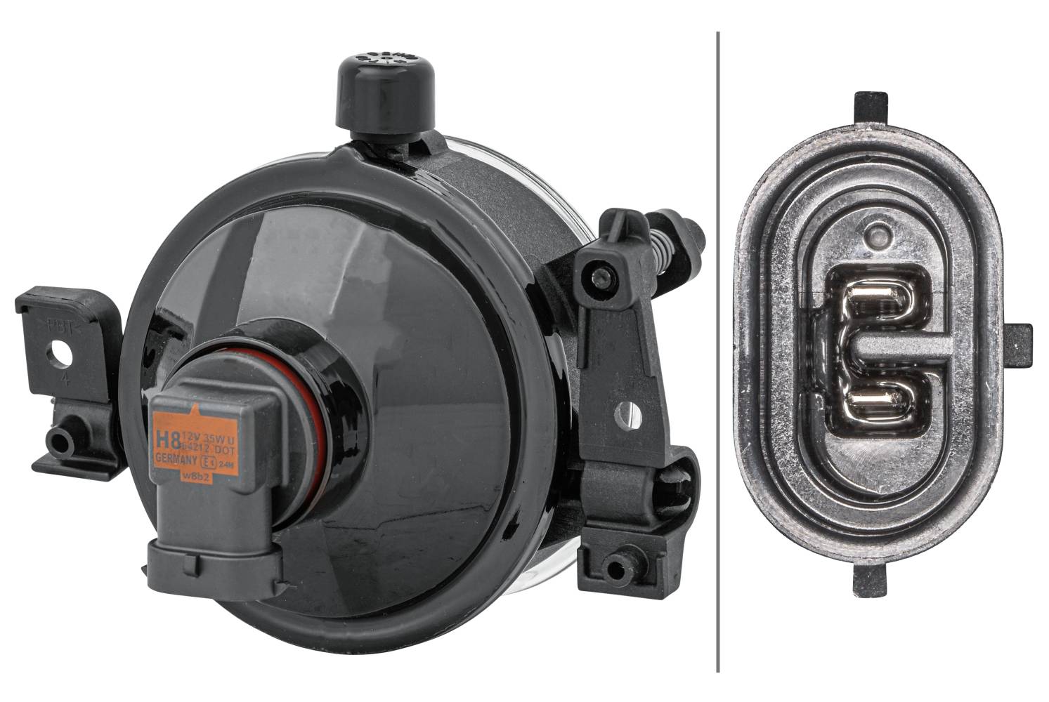 HELLA 1N0 354 016-011 Halogen-Nebelscheinwerfer - links - für u.a. Ford Focus II (Da_, Hcp, Dp)